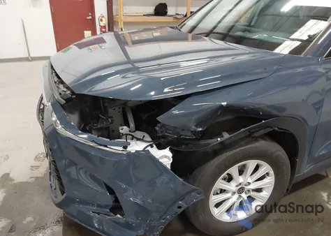 2024 Toyota Grand Highlander Hybrid Xle from USA, damaged, VIN 5TDACAB59RS002284